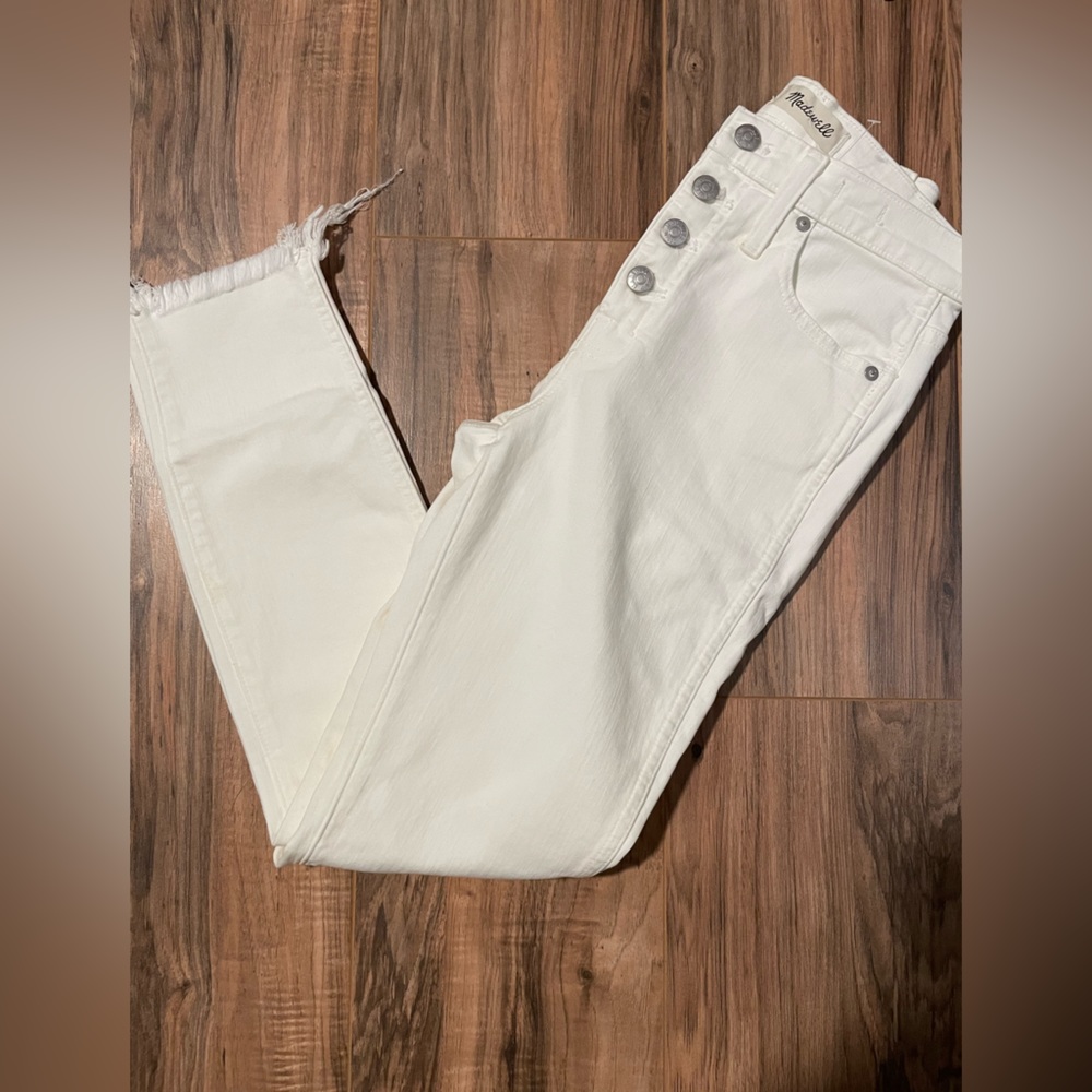 Madewell White Jeans
